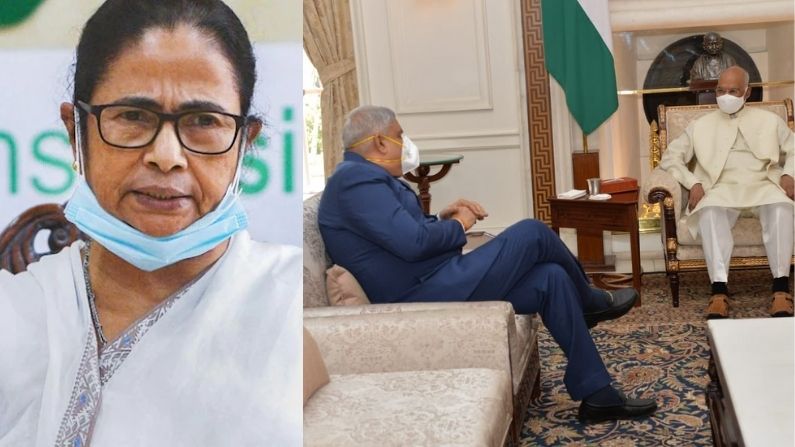 धनखड़ में राष्ट्रपति के साथ 'सौजन्य बैठक'