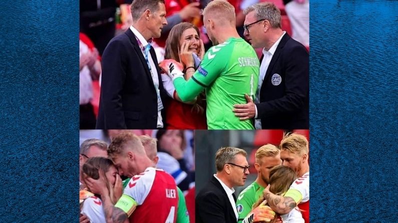 denmark players with eriksen family members