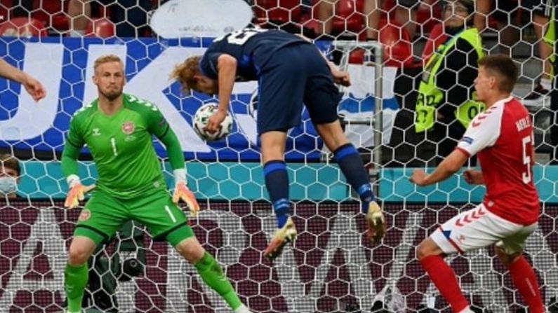 POHJANPALO SCORED HIS FIRST GOL IN EURO