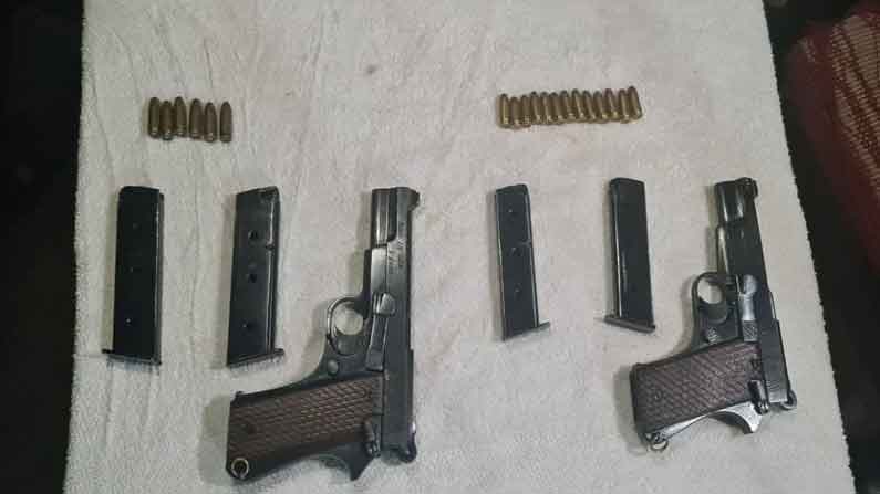  A man arrested with arms in Birbhum