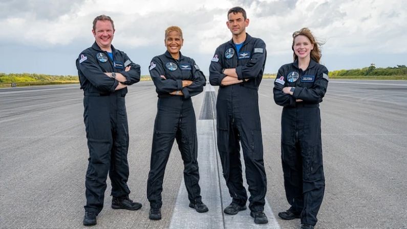 SpaceX Inspiration-4 Crew