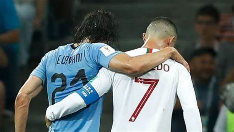 Ronaldo and Cavani