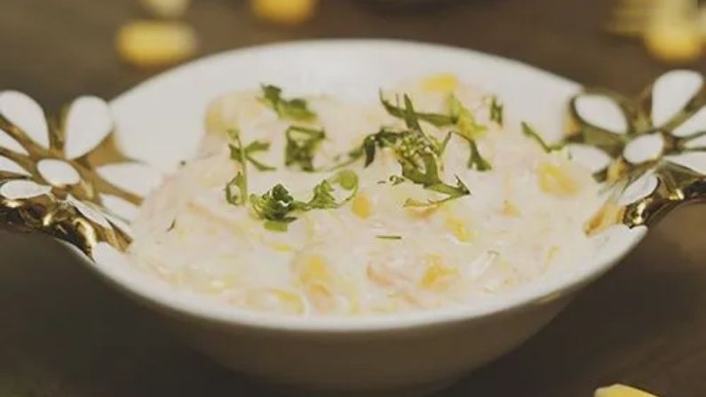 Corn Raita Recipe