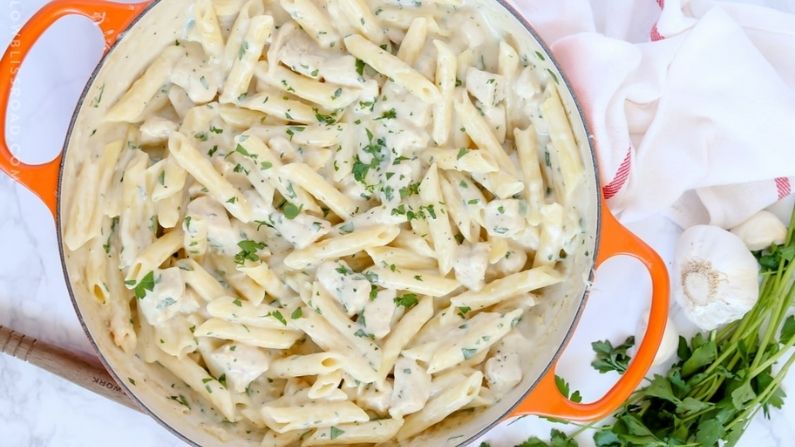 White Sauce Pasta Recipe