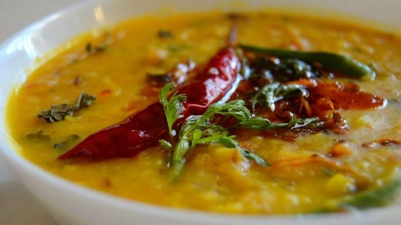 Dal with Fats Recipe