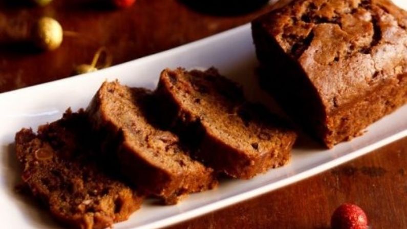 Eggless Fruit Cake Recipe