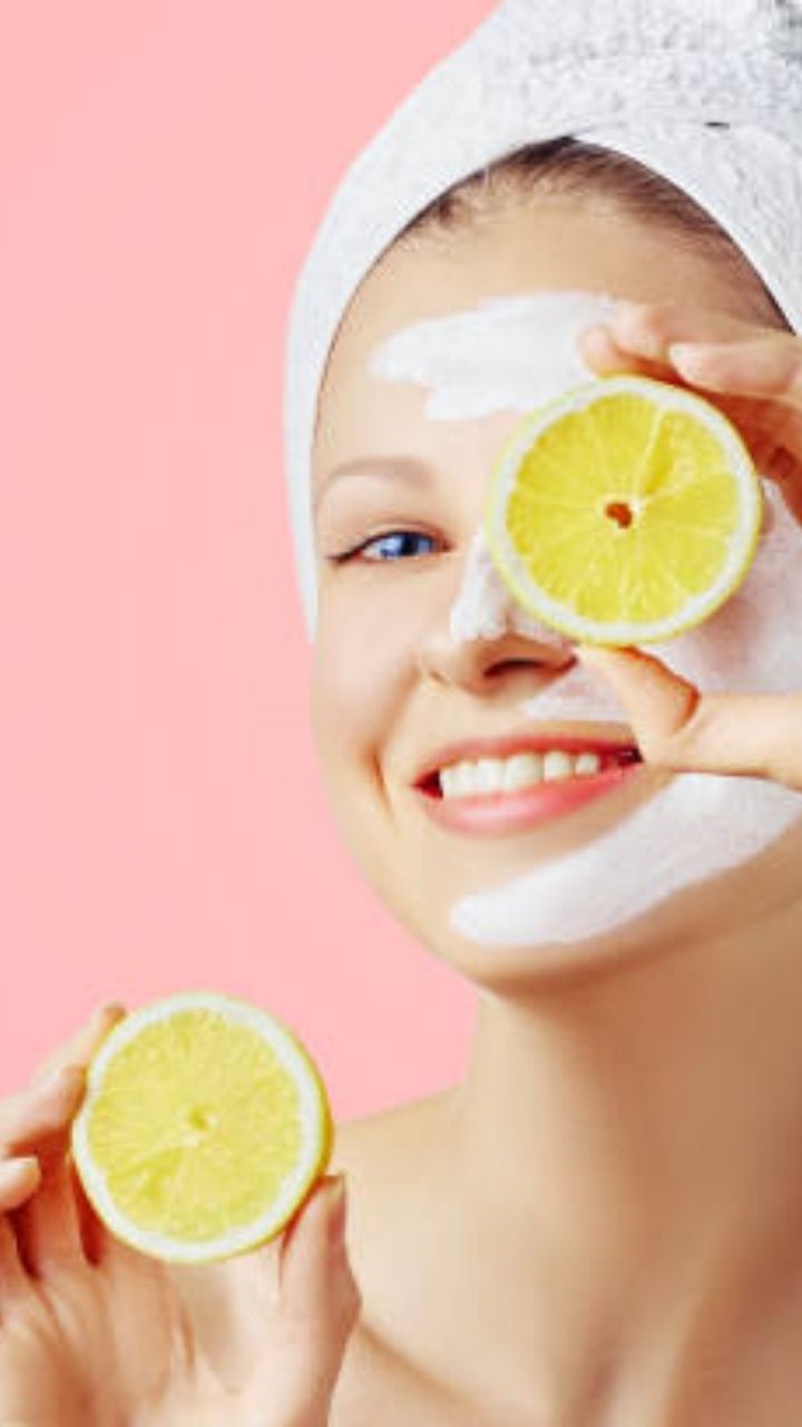 homemade lemon tan removal face pack