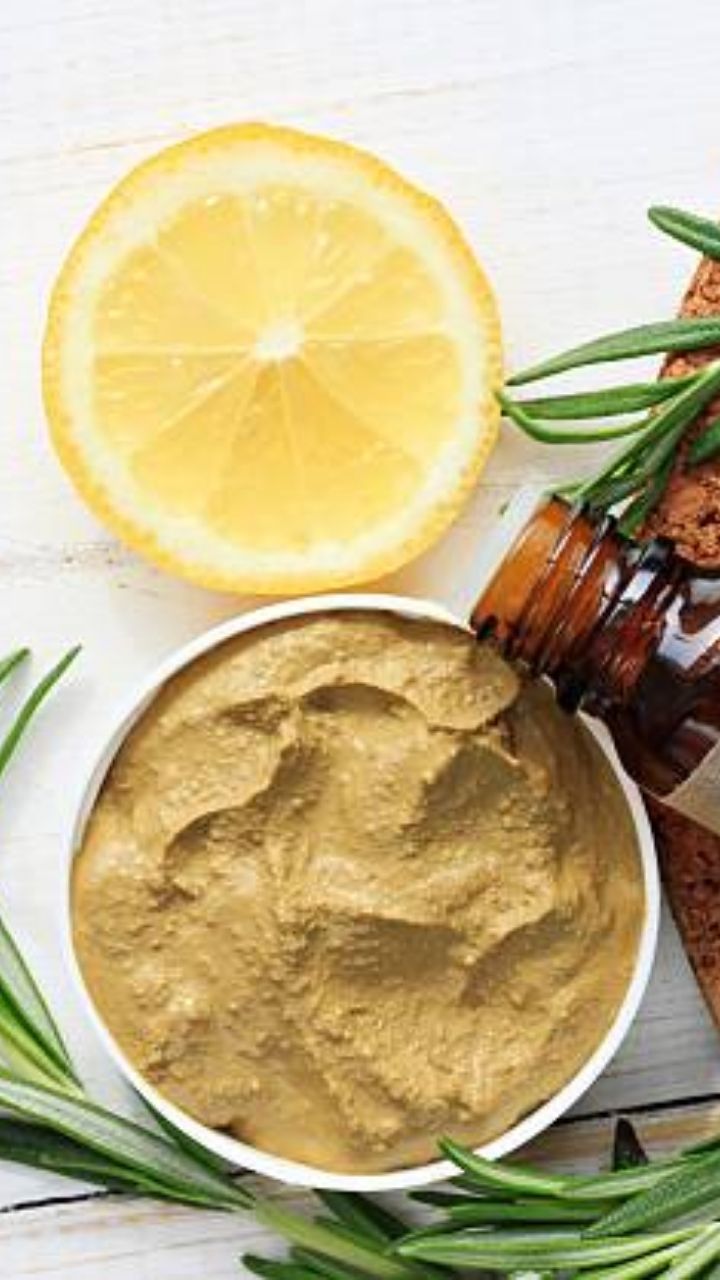 homemade lemon tan removal face pack