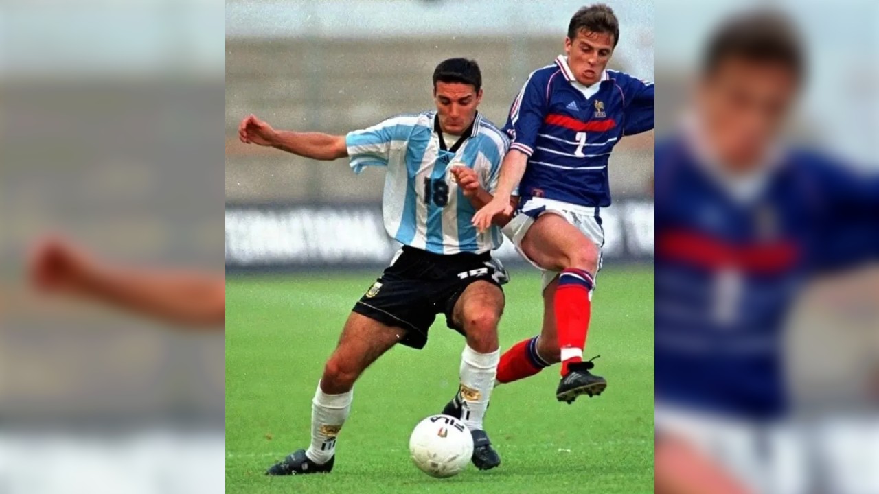 Scaloni against france