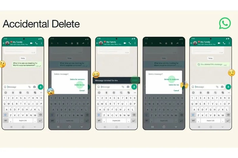 WhatsApp Undo Delete For Me
