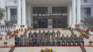 Indian Army Chief General Manoj Pandey at Fort William