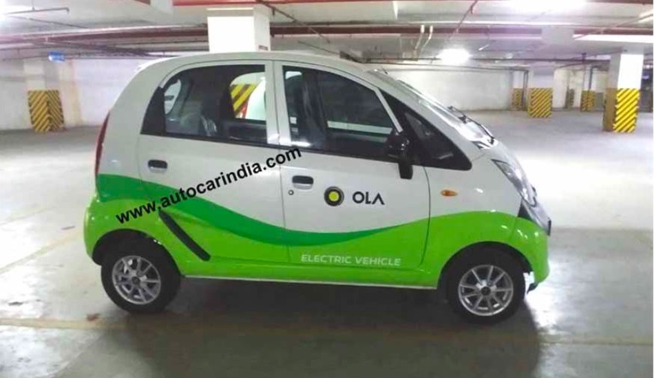 Tata Nano EV As Ola Cab