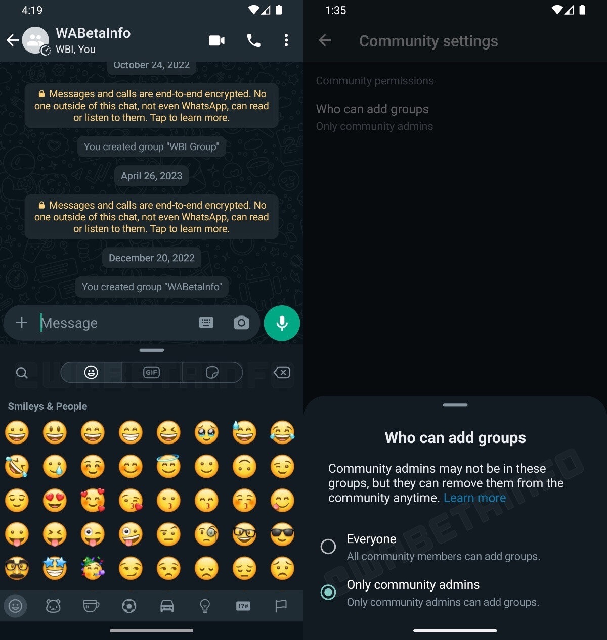 WhatsApp Emoji Keyboard New Design